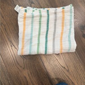 Striped Muslin Blanket